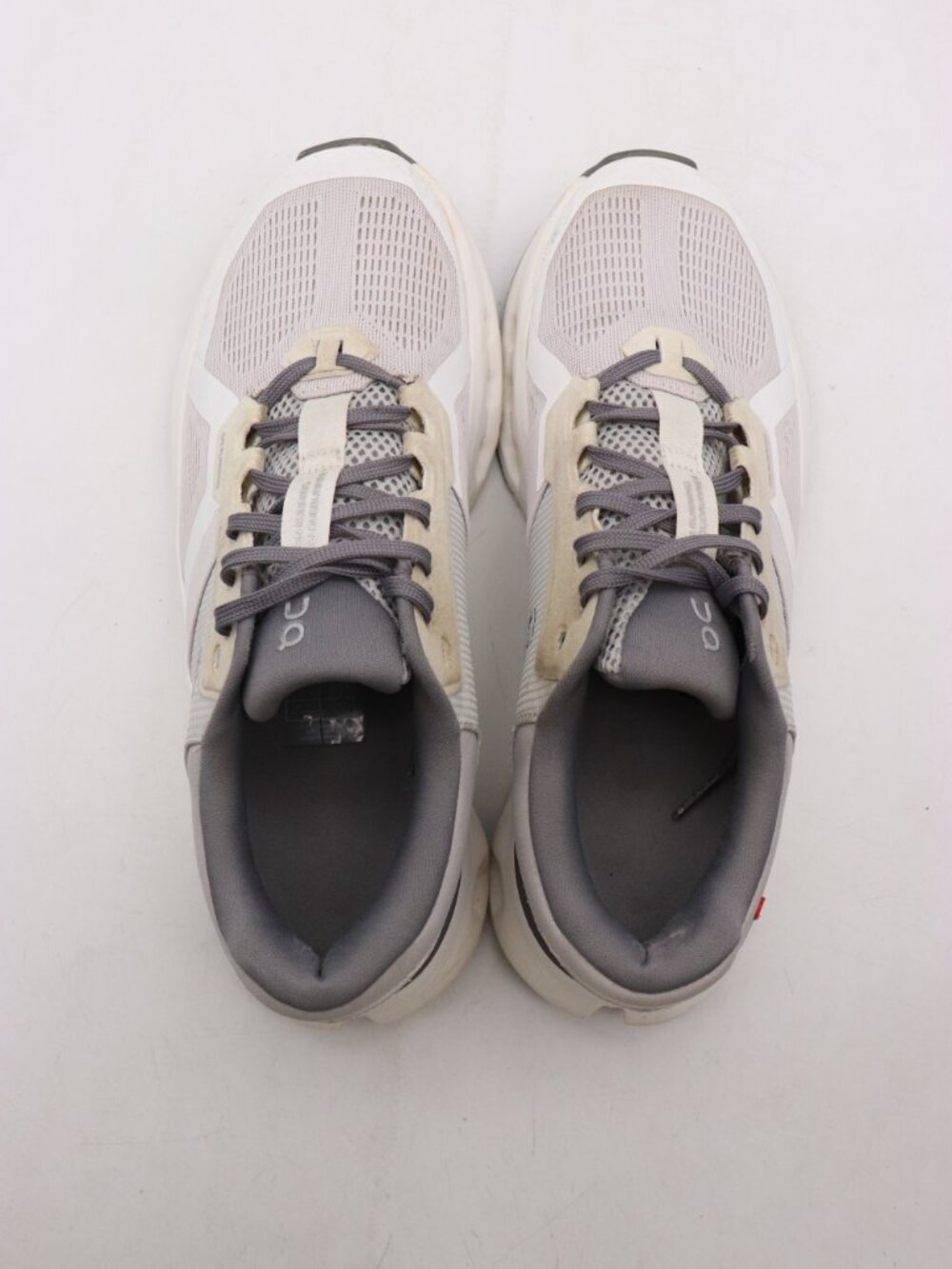 On Cloud Cloud Runner 2 Women's Size 8 Gray White Lace Up Athletic Sneakers - Picture 7 of 14